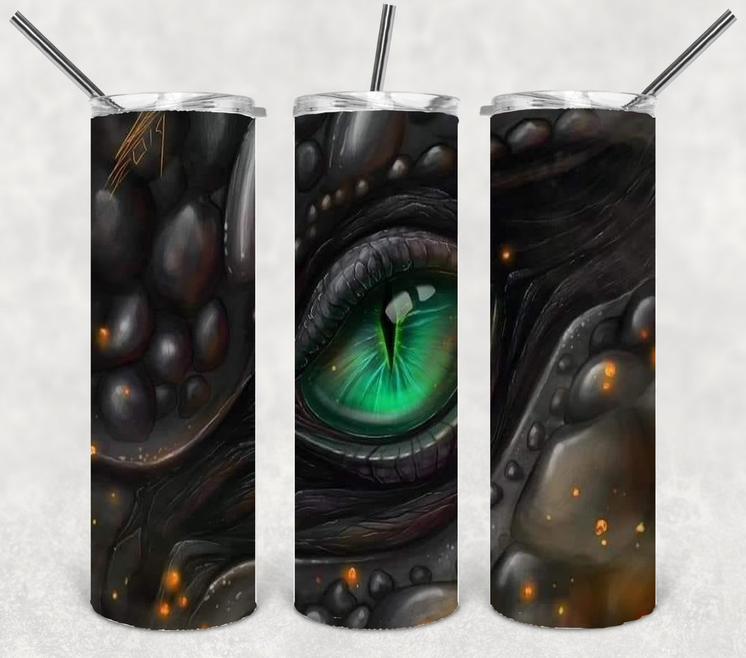 Dragon Eye Tumbler Dragon Scale Dragon Tumbler Medieval 20 oz Tumbler