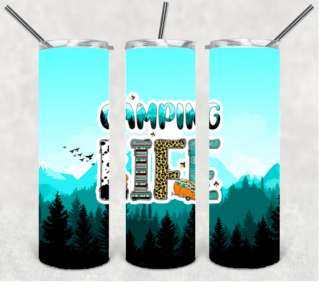 Camping Life Camping Tumbler, #camplife