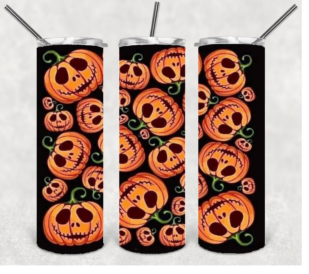 Halloween Pumpkin Tumbler, 20 oz Tumbler