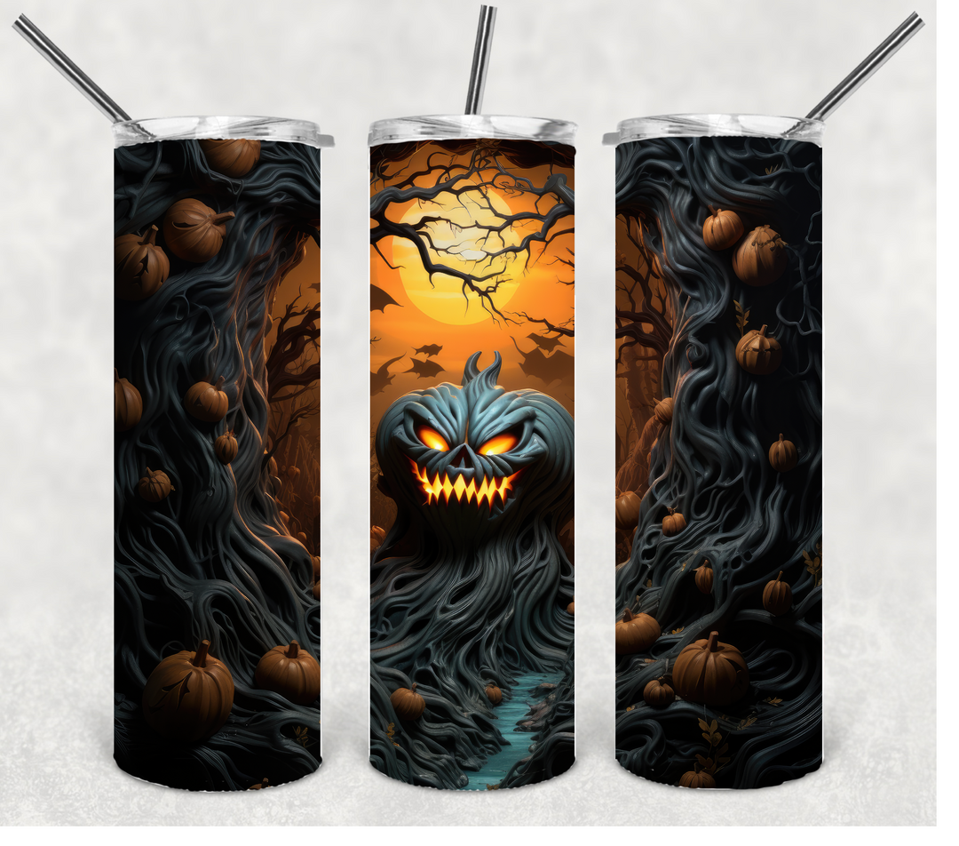 Spooky Halloween Themed Tumbler, 20 oz