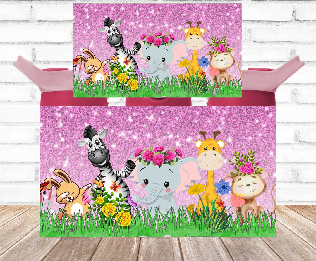 Kids Zoo Animal Tumbler, Elephant Giraff, Lion Tumbler, Kids Water Bottle, Kids Water Tumbler, Kids Sippy Cup, Back To School