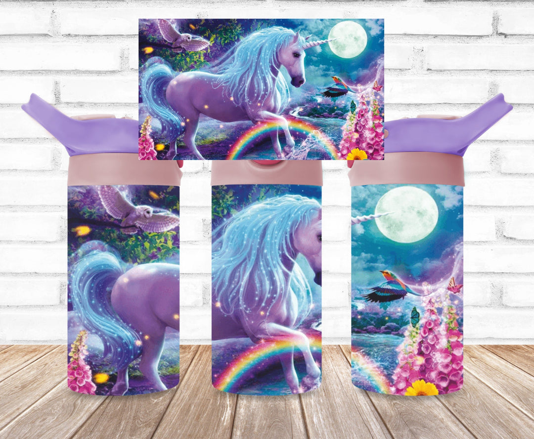 Kids Unicorn Tumbler - Kids Water Bottle | Kids Water Tumbler | Great Kids Gift | Kids Sippy Cup | Back To School Cup