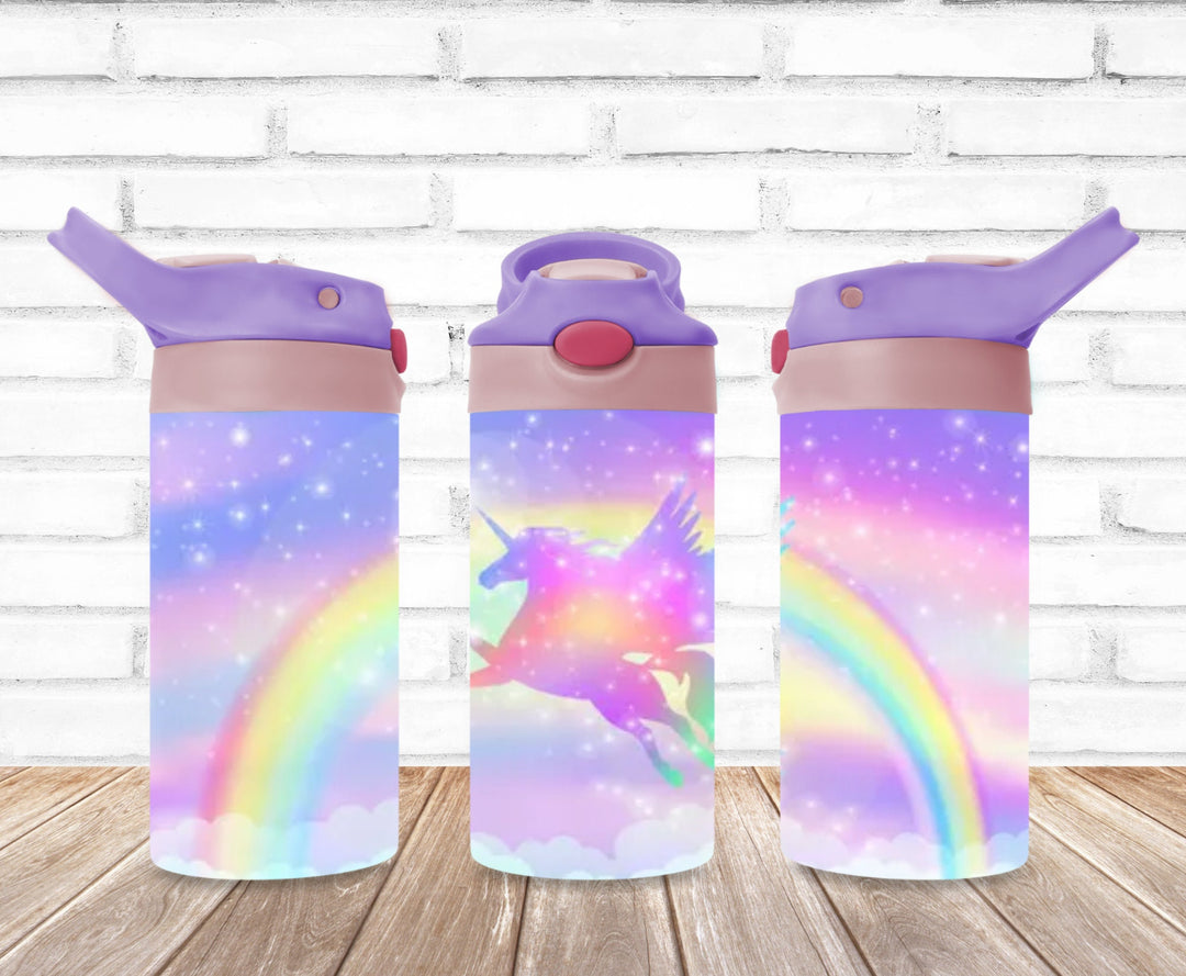 Kids Unicorn Tumbler - Kids Water Bottle | Kids Water Tumbler | Great Kids Gift | Kids Sippy Cup | Back To School Cup