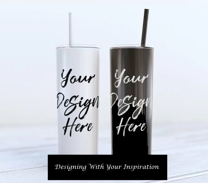 Custom 20 oz Skinny Tumbler
