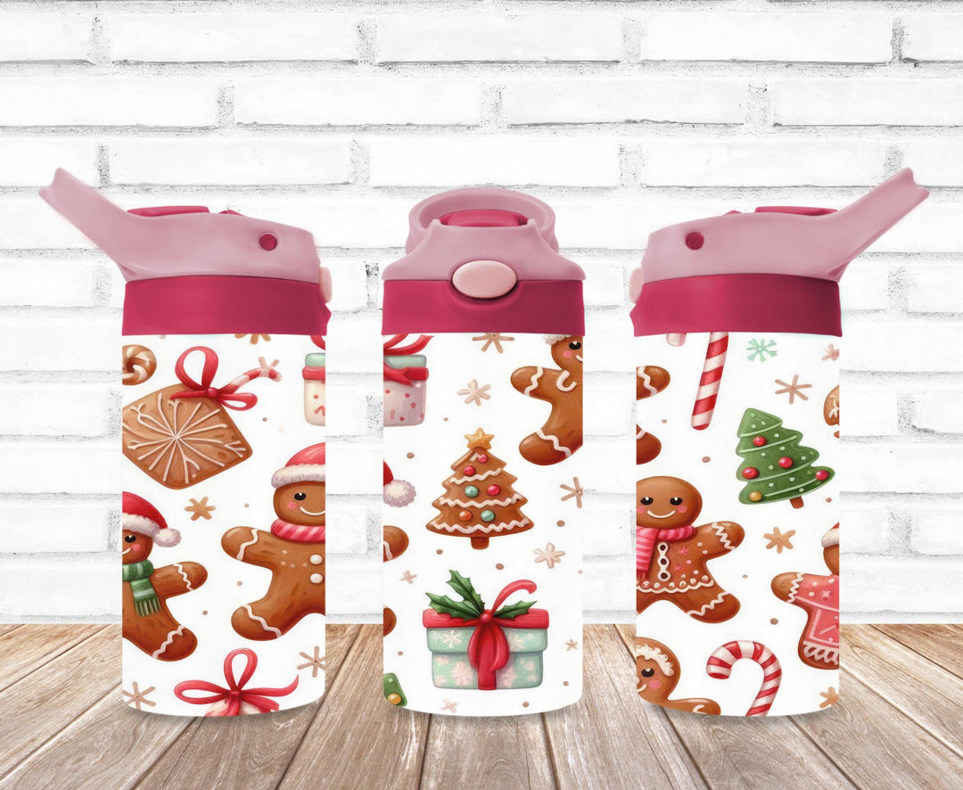 Christmas Santa Tumbler, Christmas Tree, Kids Water Bottle, Kids FlipTop Cup, Kids Sippy Cup, Back To School Cup, HOT SELLER!