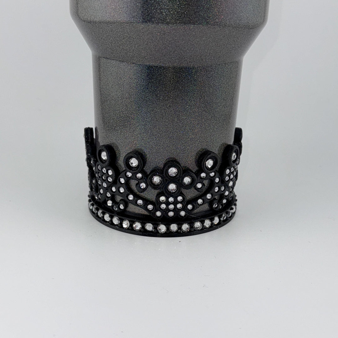 NEW Rhinestone Queen Crown Tumbler Boot, Tumbler Boot Sleeve, Princess Crown Boot, fits your Stanley Tumblers, multiple colors