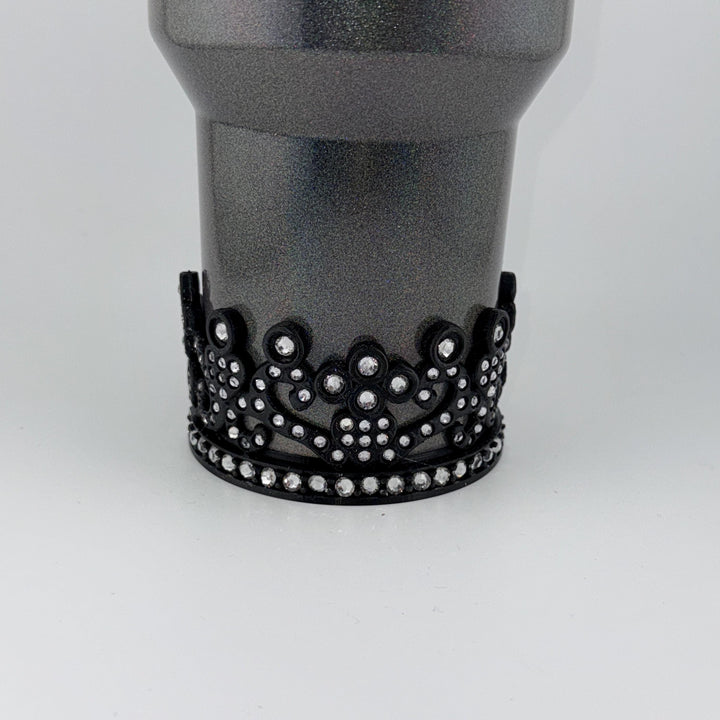 NEW Rhinestone Queen Crown Tumbler Boot, Tumbler Boot Sleeve, Princess Crown Boot, fits your Stanley Tumblers, multiple colors