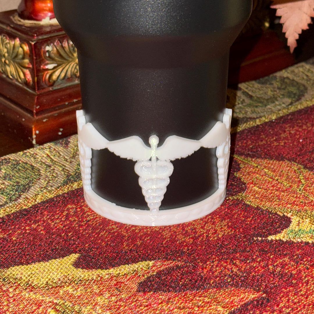 Medical Caducues Symbol Tumbler Boot, Tumbler Boot Sleeve, Nurse Doctor Appreciation, Fit's Stanley Tumblers, Protective Sleeve