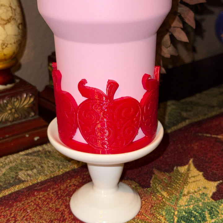 Big Apple Red Delicious Tumbler Boot, Cup Sleeve, Teacher Boot, fits your Stanley Tumblers, Unique Gift