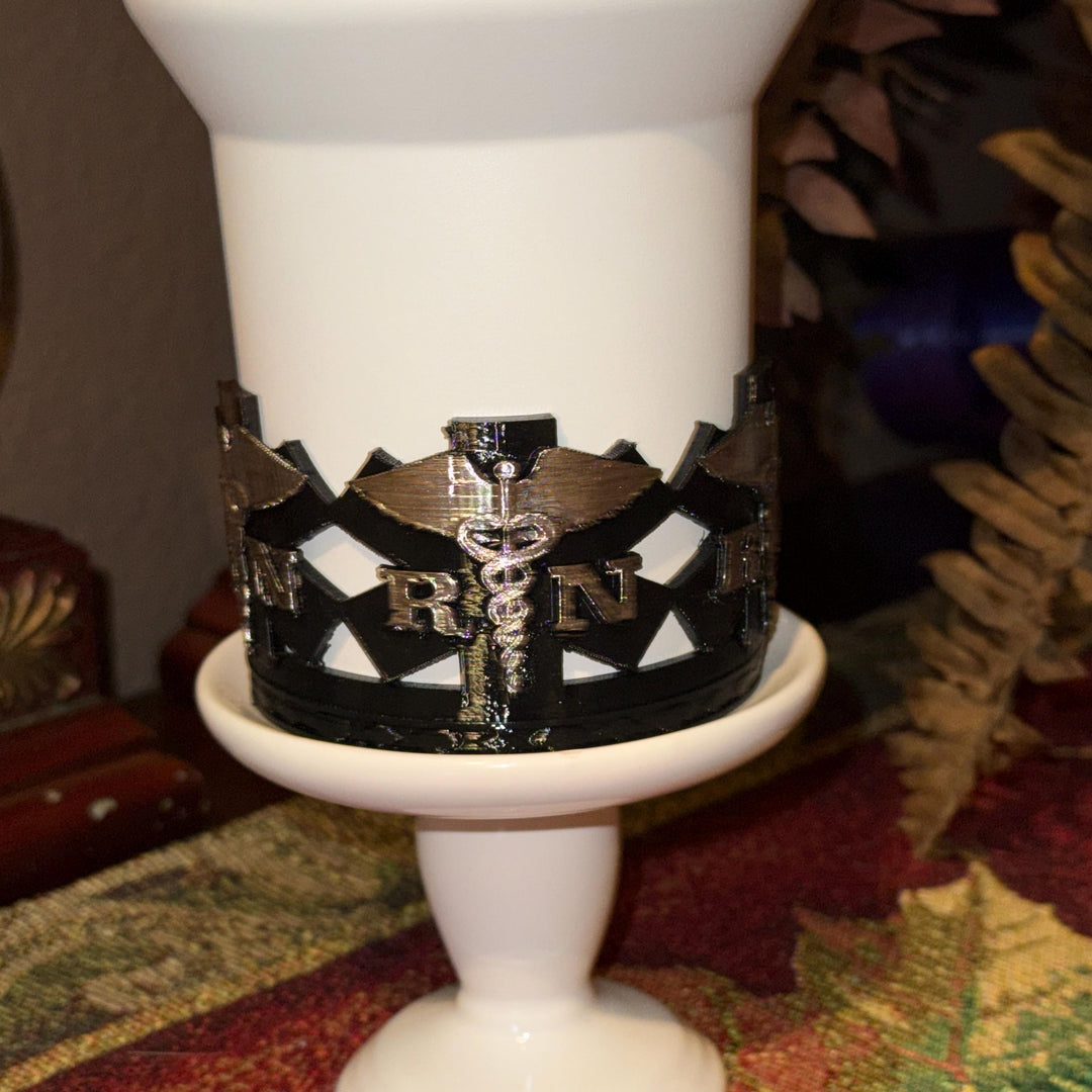 RN Nurse Medical Caducues Symbol Tumbler Boot, Tumbler Boot Sleeve, Appreciation, Fit's Stanley Tumblers, Protective Sleeve