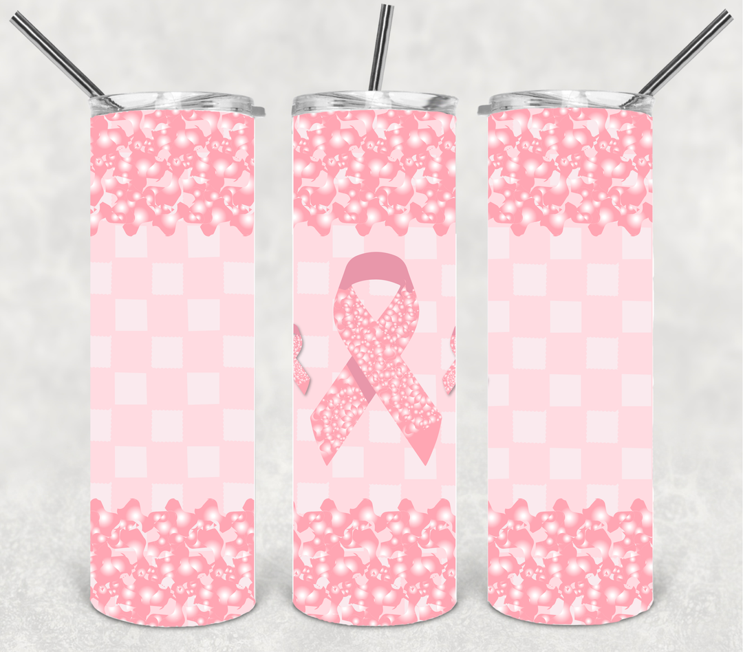 Breast Cancer Tumbler, Breast Cancer Awareness