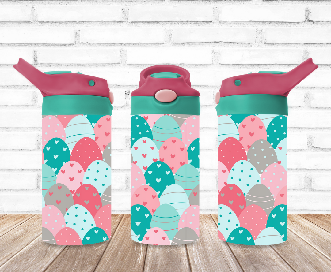 Easter Kids Tumbler, Kids Easter Water Bottle, Kids Water Tumbler, Kids FlipTop Cup