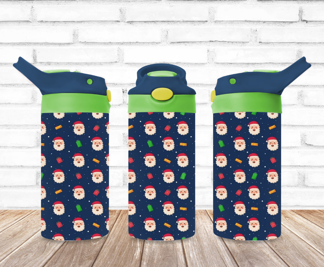 Kids Christmas Tumbler, Kids Water Bottle, Kids FlipTop Cup, Kids Sippy Cup, Back To School Cup