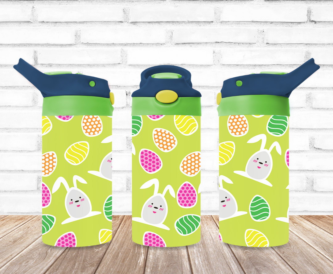 Easter Kids Tumbler, Kids Easter Water Bottle, Kids Water Tumbler, Kids FlipTop Cup
