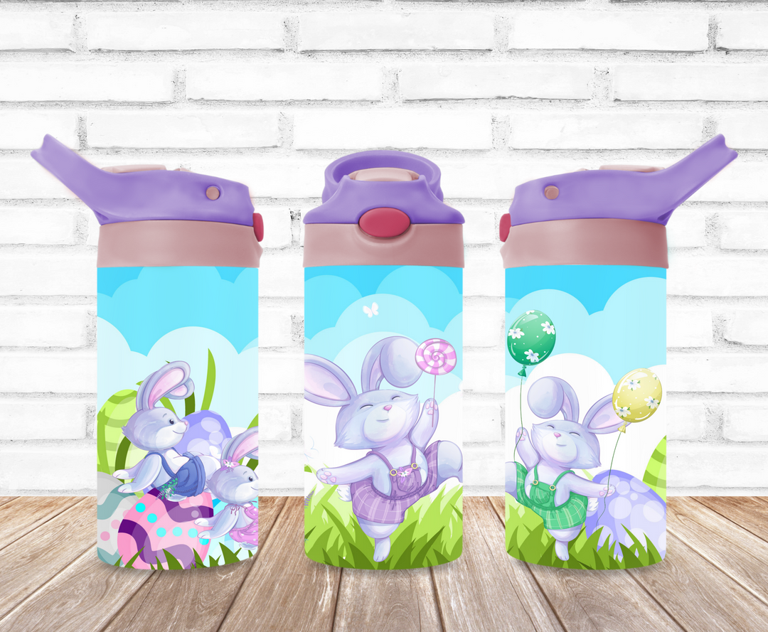 Easter Kids Tumbler, Kids Easter Water Bottle, Kids Water Tumbler, Kids FlipTop Cup