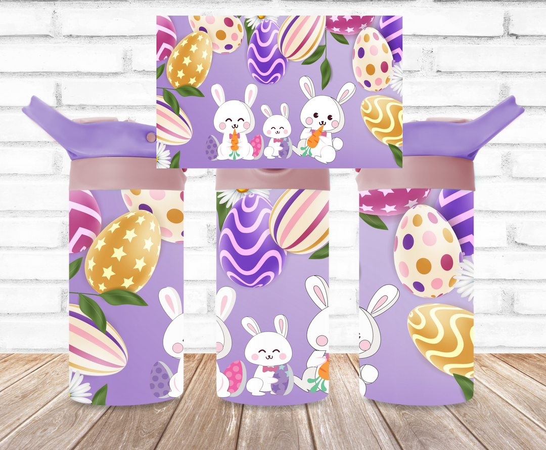 Easter Kids Tumbler, Kids Easter Water Bottle, Kids Water Tumbler, Kids FlipTop Cup