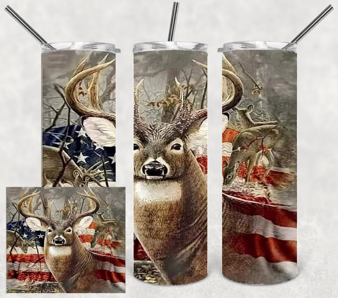 20 oz Tumbler - Hunting Tumbler - For Dad - For Him, Father's Day