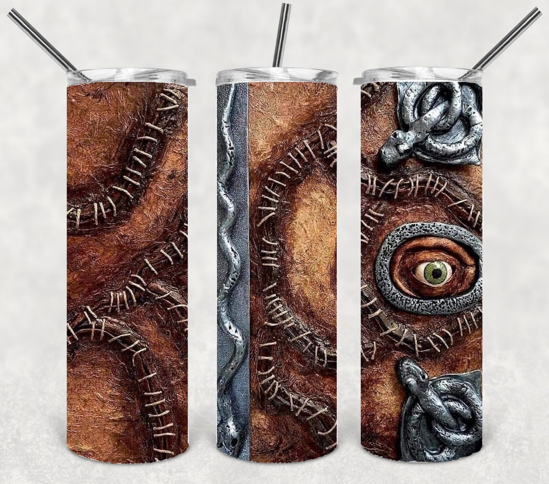 Halloween Themed Tumbler - Eye Stitches Witches Spellbook
