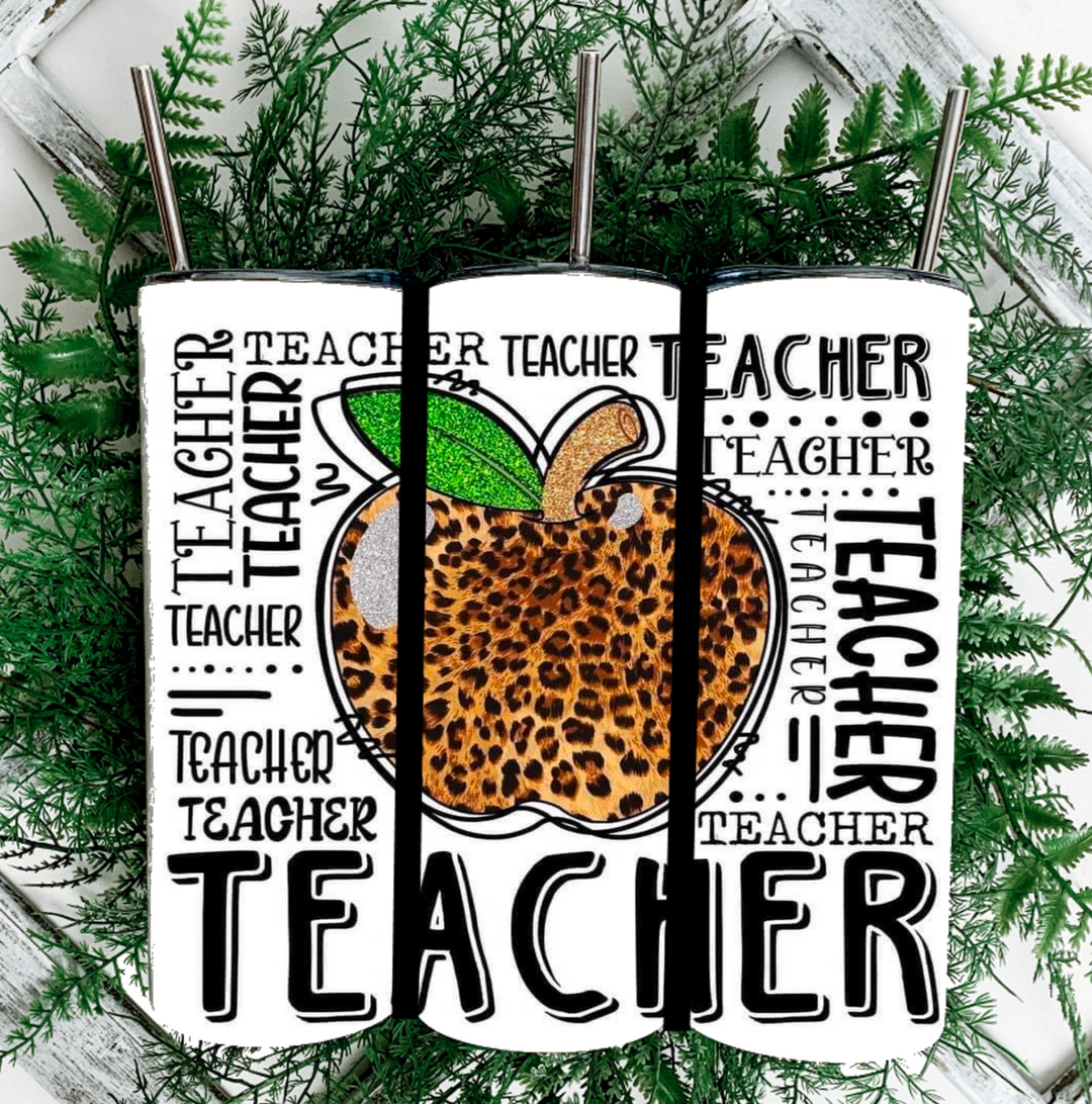 20 oz Tumbler - Teacher Gift - #Teacherlife