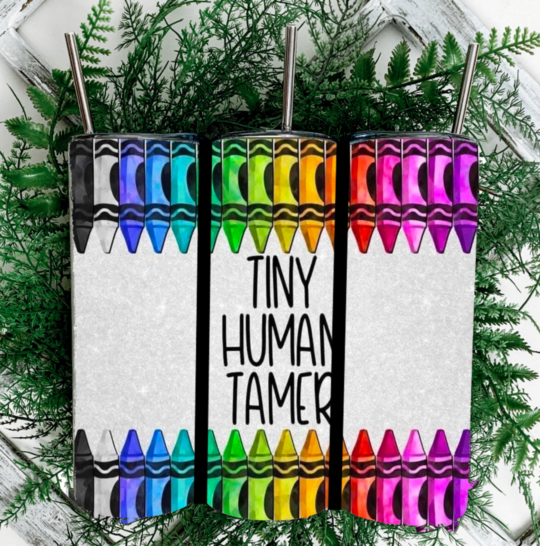 20 oz Tumbler - Teacher Gift - Tiny Human Tamer