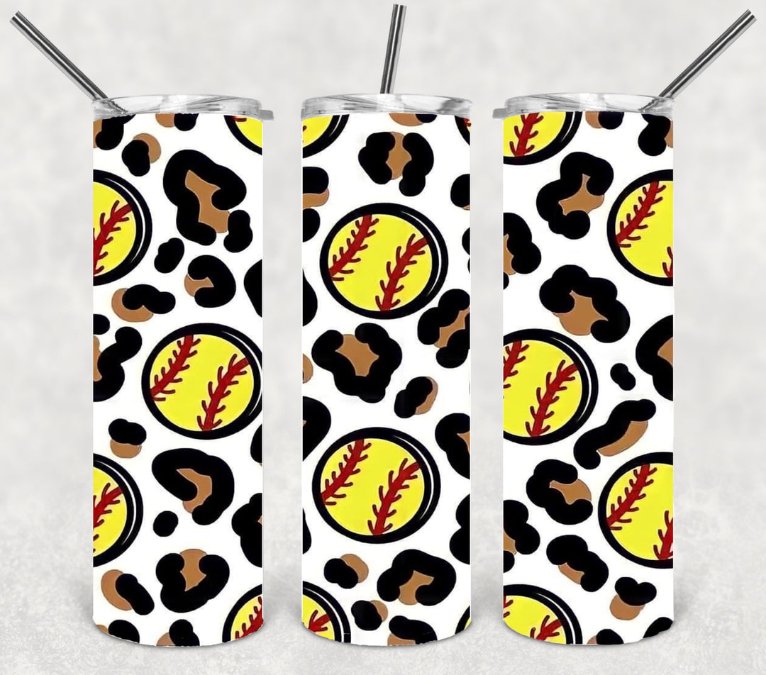Baseball Tumbler, Baseball Mom, Softball Tumbler, 20 oz tumbler