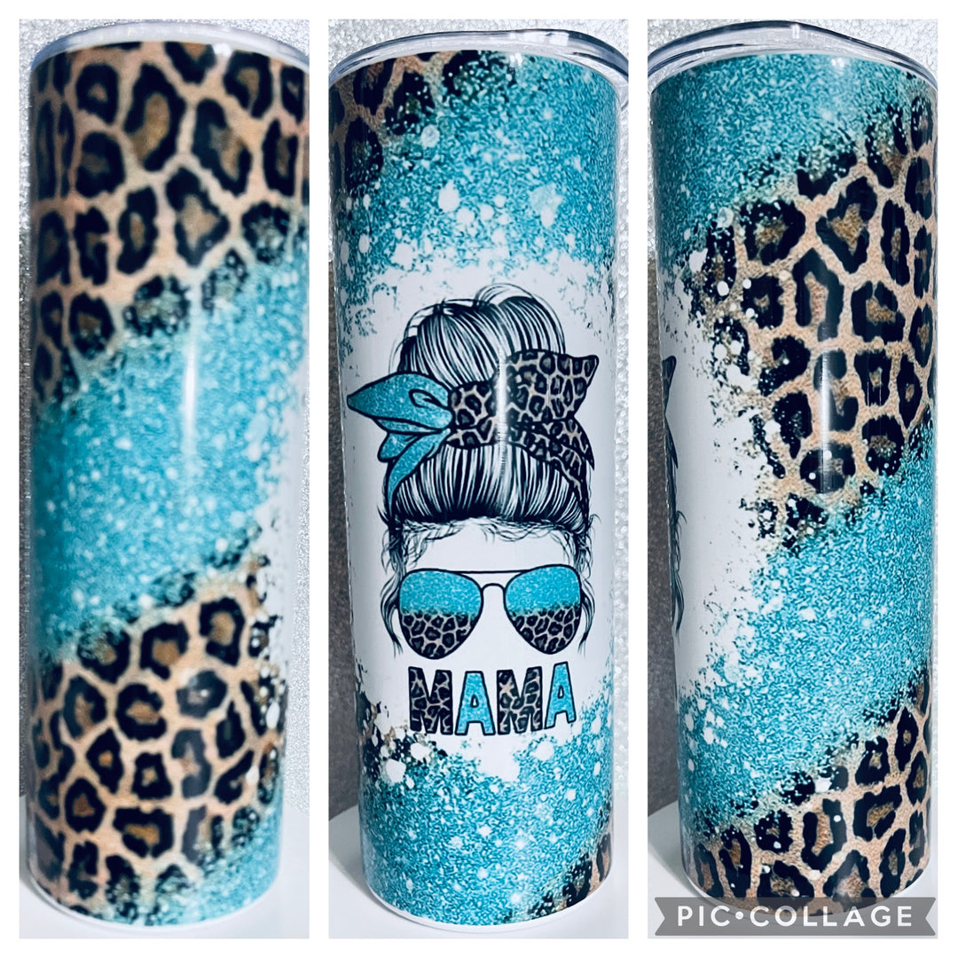 20 oz Skinny Tumbler - "MAMA"designs mom tumbler momlife