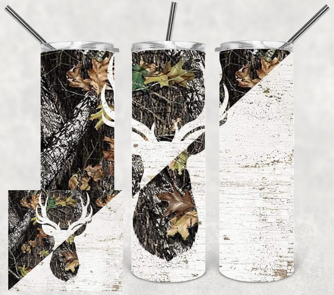 Hunting Tumbler, Camo print, Gift for Dadm Father's Day