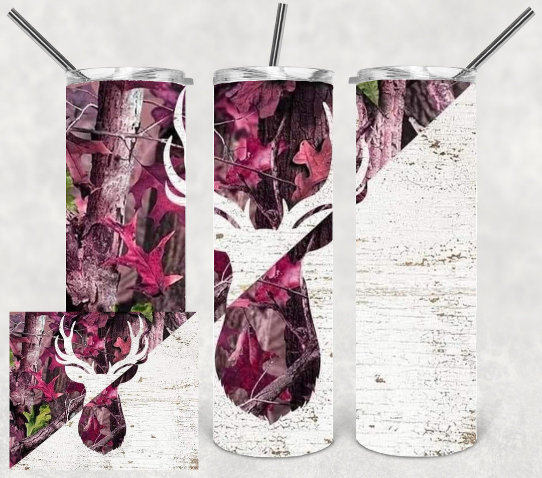 Hunting Tumbler, Pink Camo, Mother's Day Gift