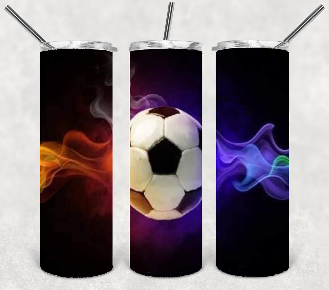 Soccer Tumbler, Soccer Mom, 20 oz tumbler