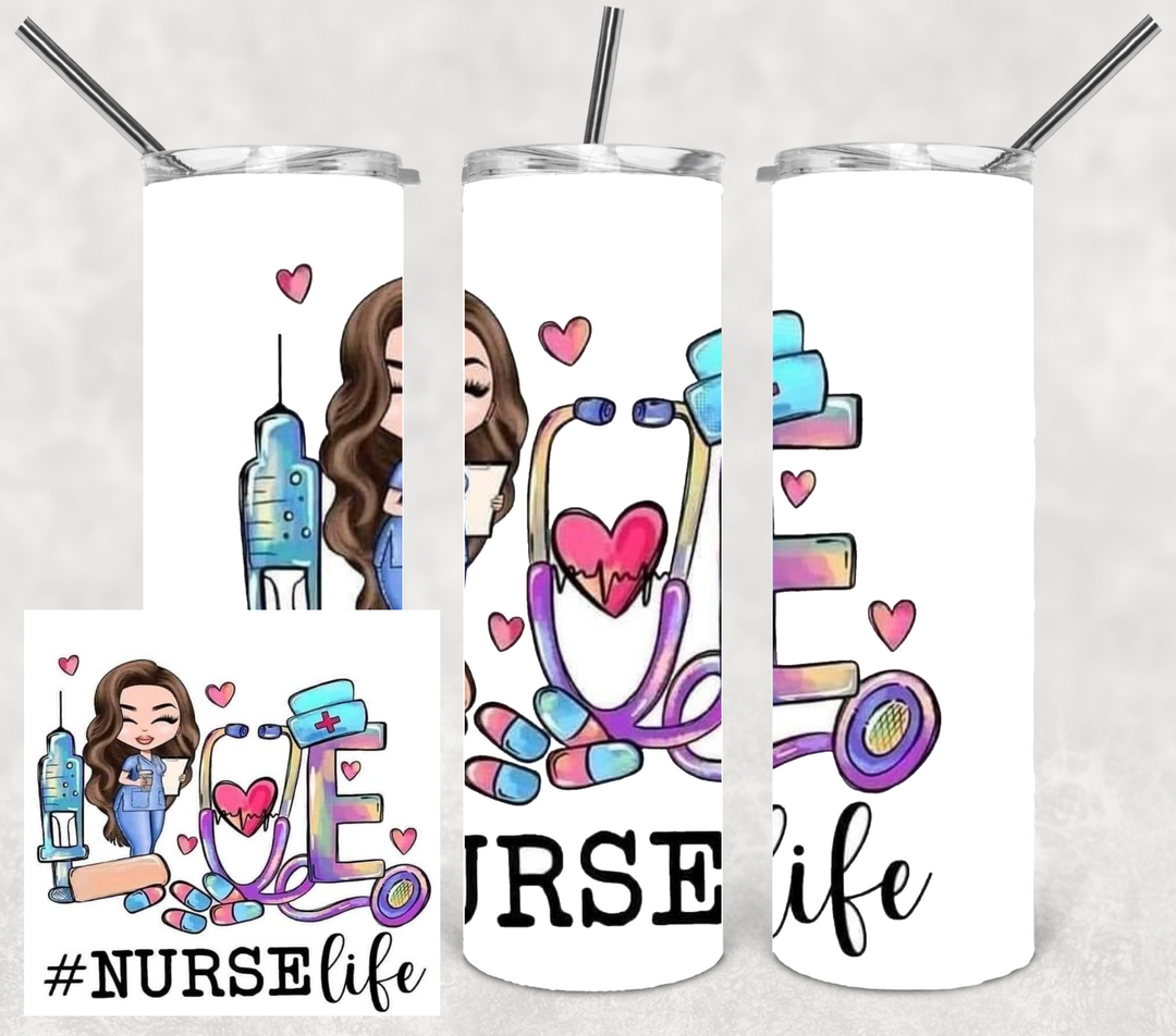 20 oz Tumbler - Nurse Tumbler - nurselife