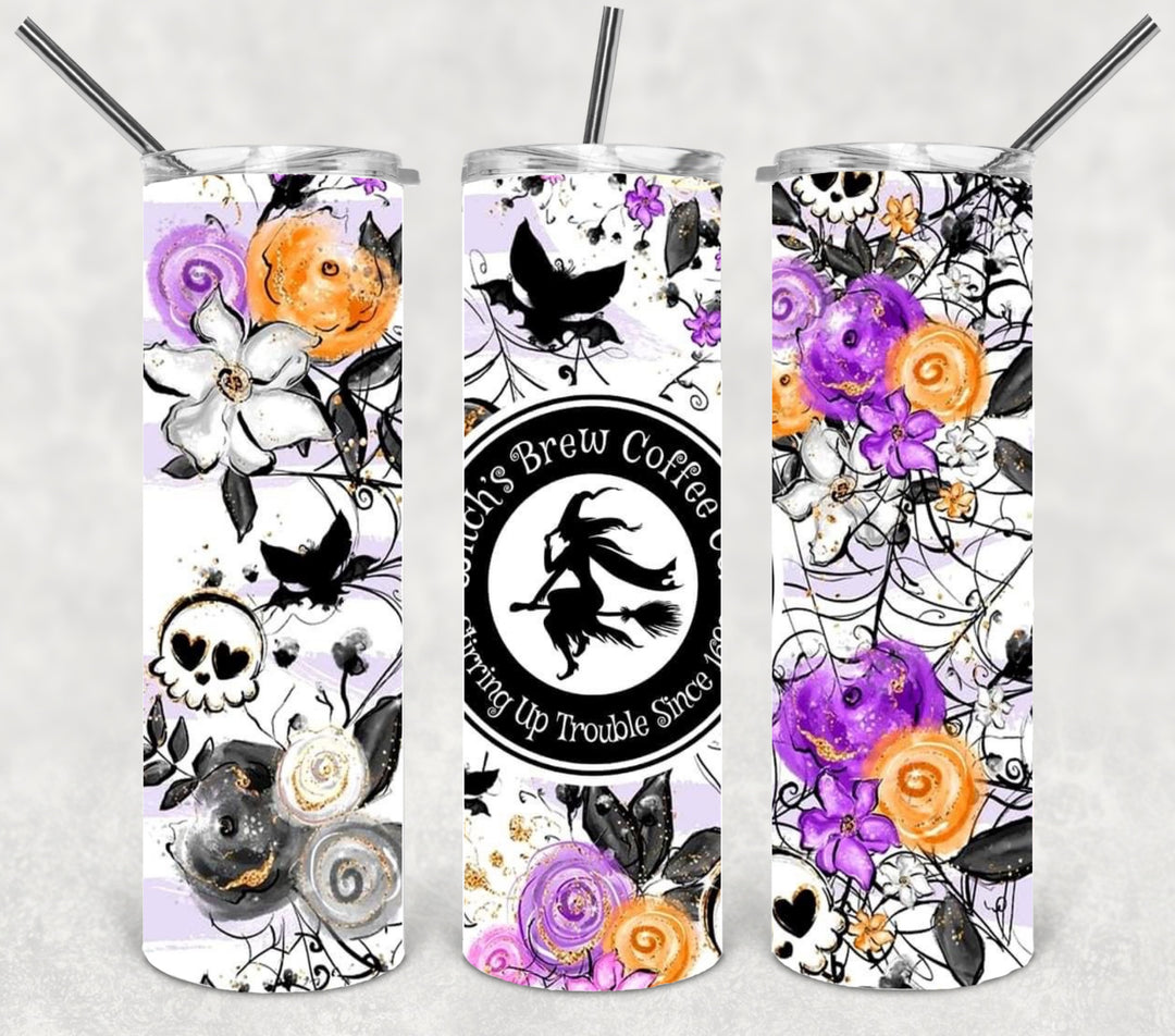 20 oz Tumbler, Witch Halloween Tumbler