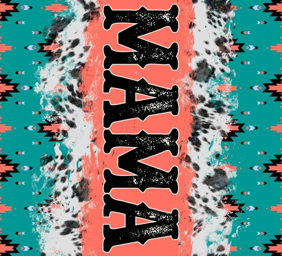 20 oz Skinny Tumbler - "MAMA"designs