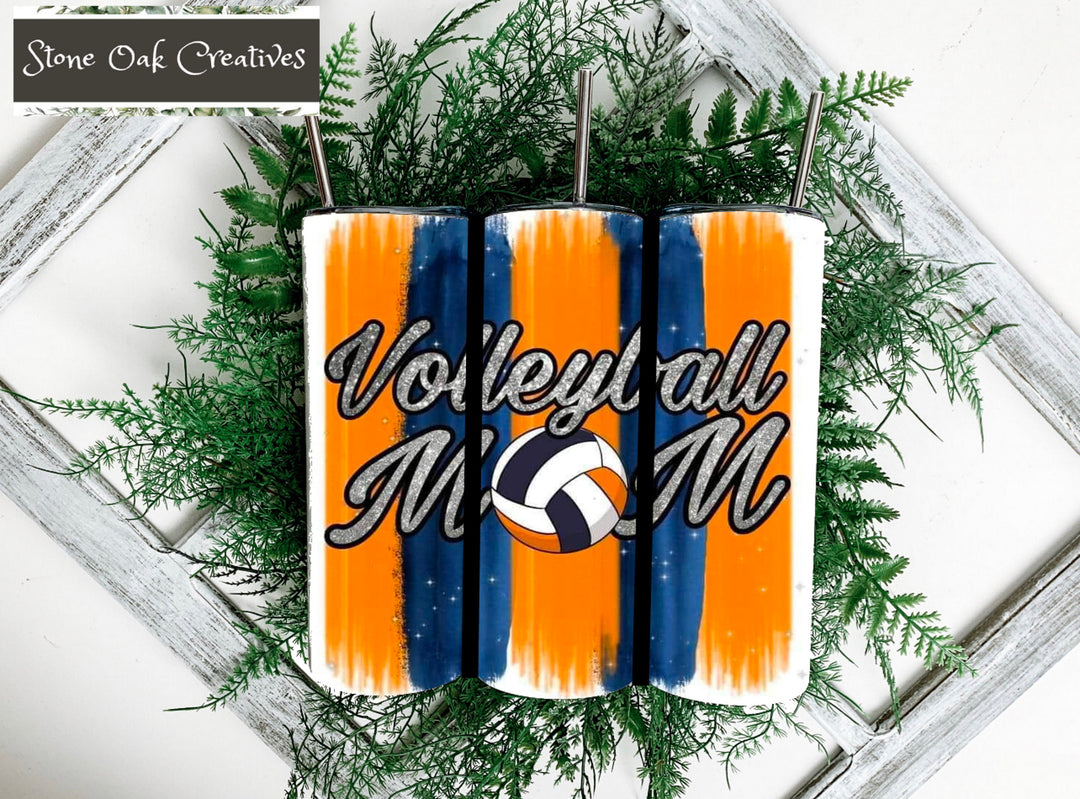 20 oz Tumbler - Volleyball Mom