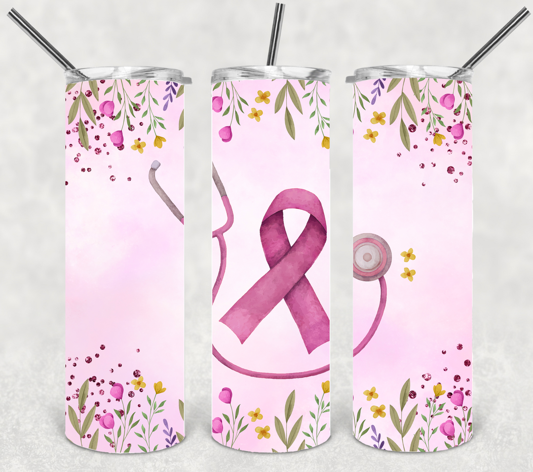 Breast Cancer Tumbler, Breast Cancer Awareness