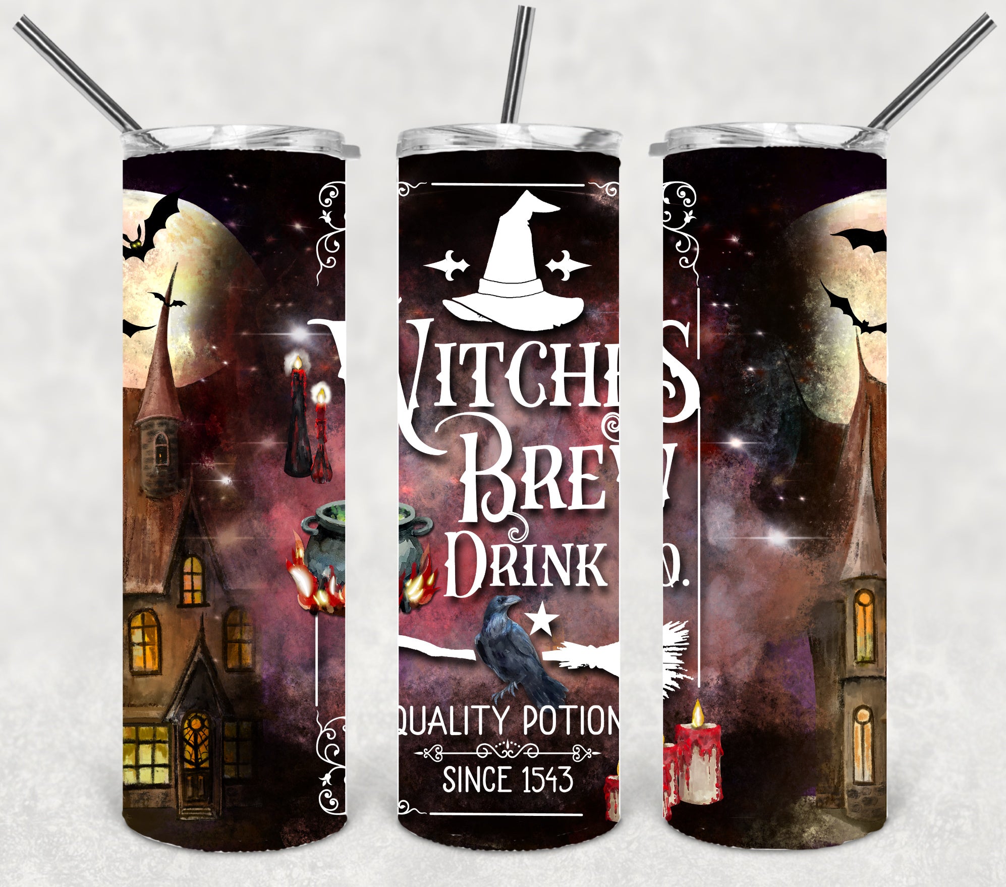 Drink Up Witches 20oz Custom Drink Tumbler