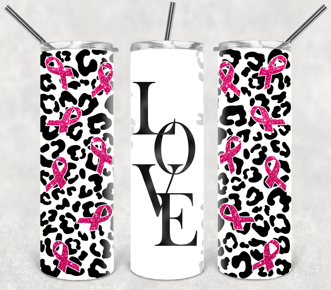 Breast Cancer Tumbler, Breast Cancer Awareness
