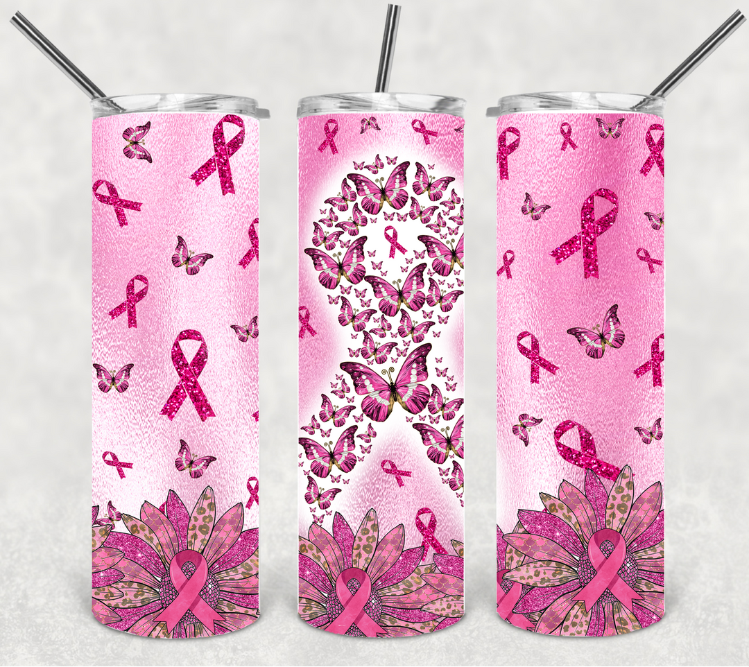 Breast Cancer Tumbler, Breast Cancer Awareness