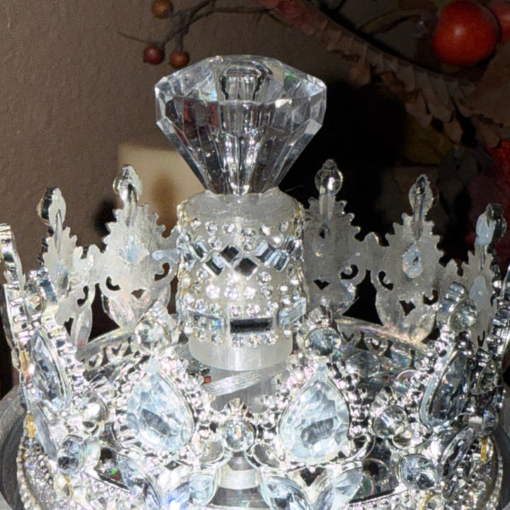 Custom Silver Rhinestone Princess Accessories - Laureen