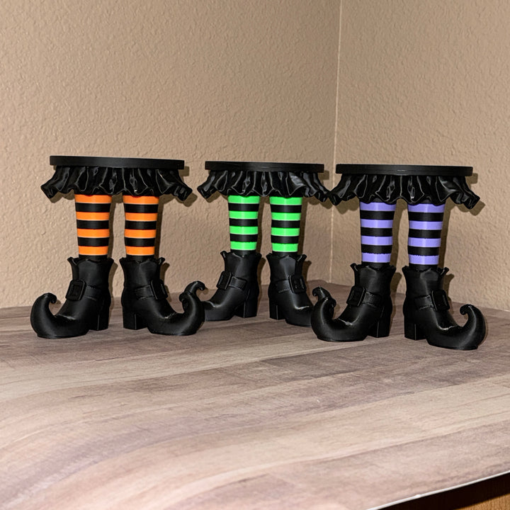 Digital Download - Witch Legs Candle Holder 3MF FIle