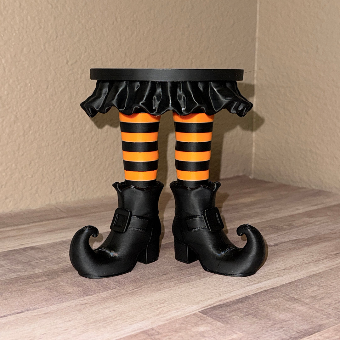 Digital Download - Witch Legs Candle Holder 3MF FIle