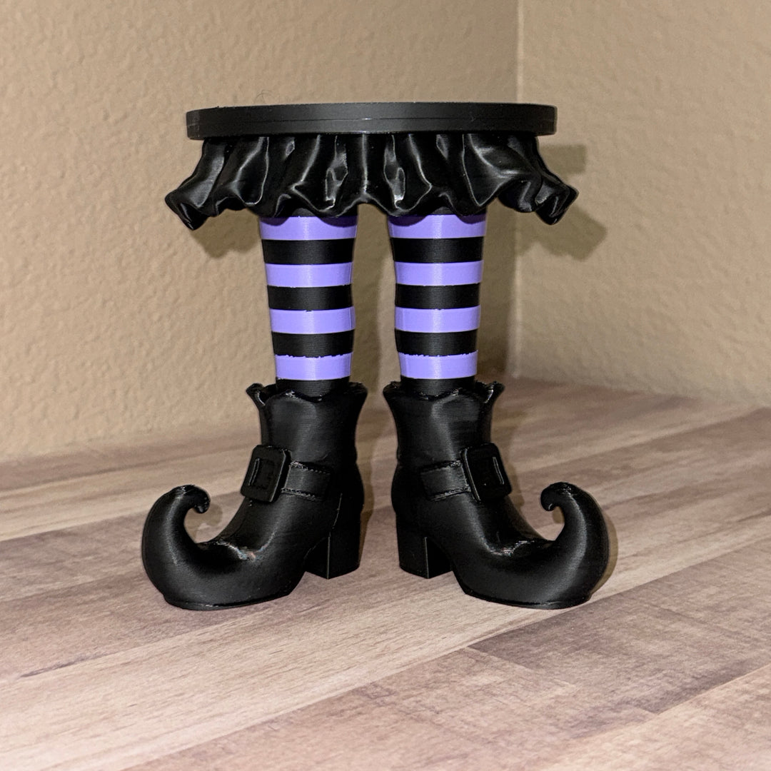 Digital Download - Witch Legs Candle Holder 3MF FIle
