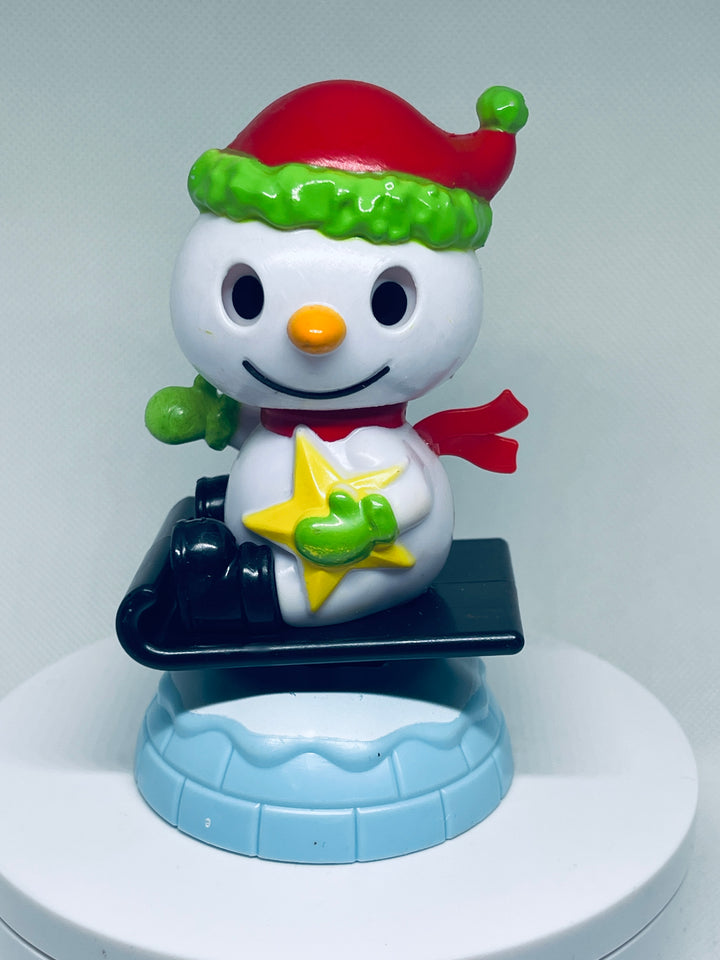 Christmas Bobblehead Tumbler Topper, Christmas tumbler topper, Christmas Tumbler, 3D Decorative Lid