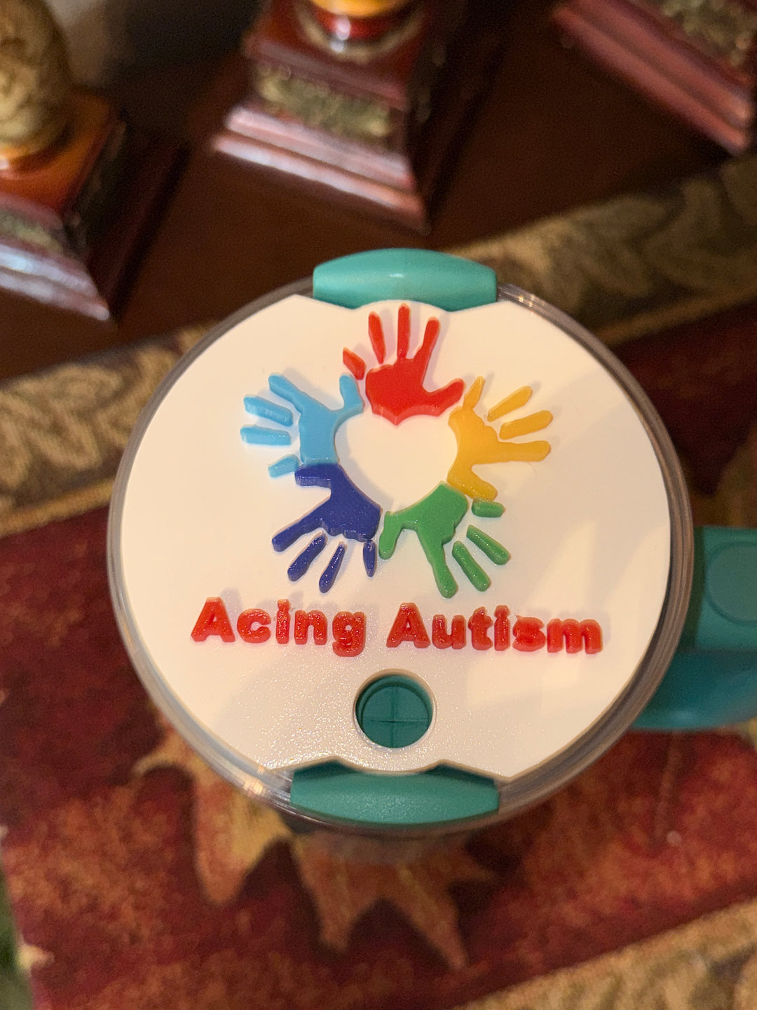 Custom Autism Lid Topper