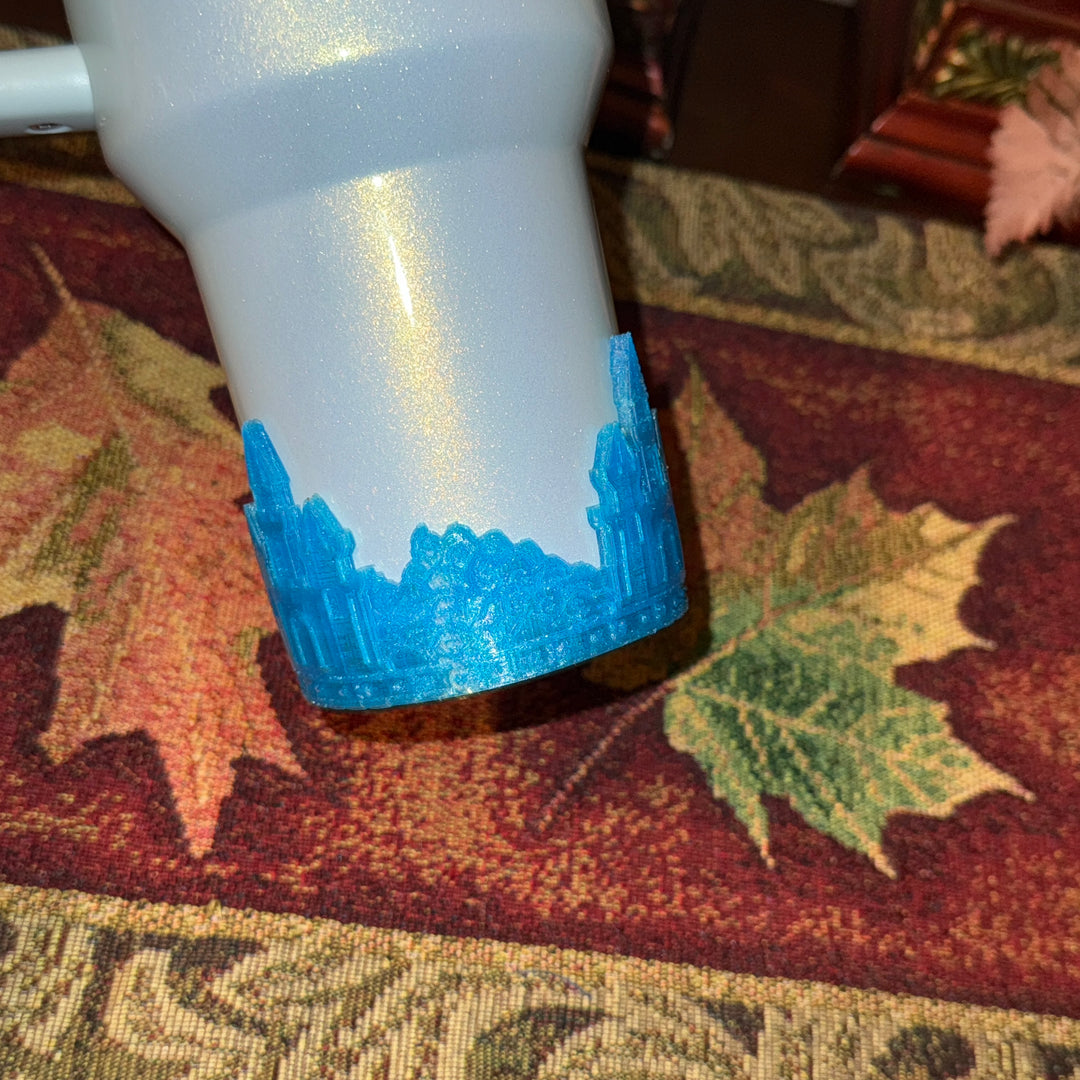 Fancy Castle for Princess Queen Tumbler Boot, fits Stanley Tumblers, Unique Gift