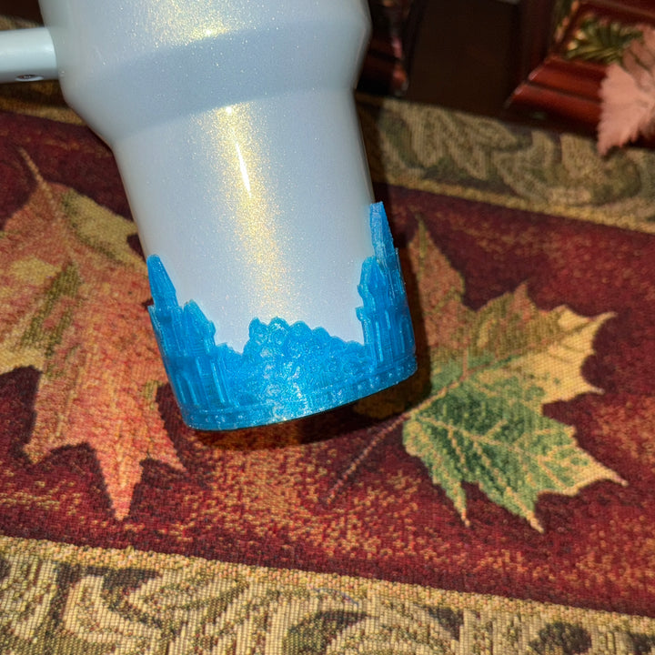 Fancy Castle for Princess Queen Tumbler Boot, fits Stanley Tumblers, Unique Gift