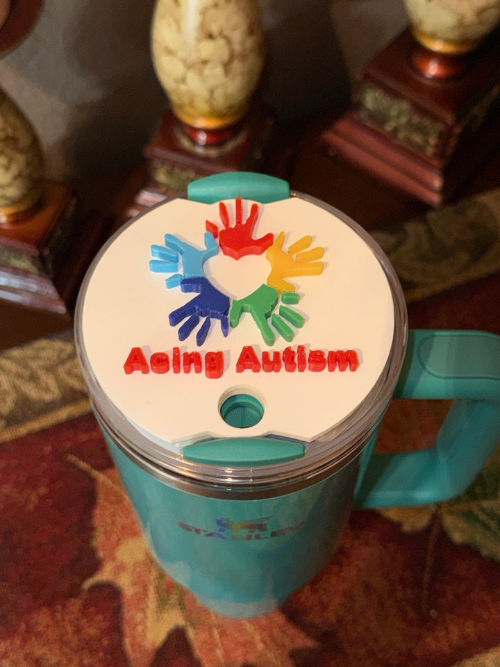 Custom Autism Lid Topper