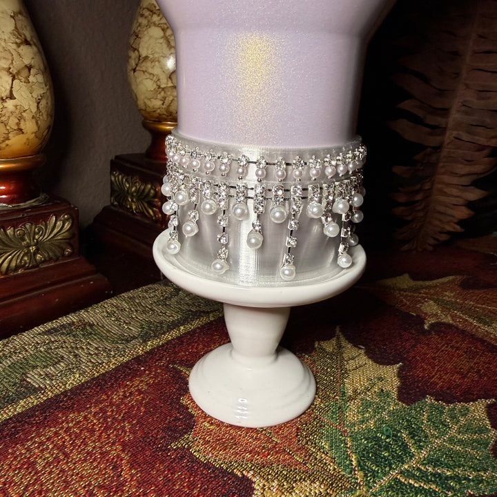 Diamonds and Pearls Collection 2 - Fancy Rhinestone Royal Princess Collection for Stanley tumblers, crown topper, halo, boot or straw topper, unique gift