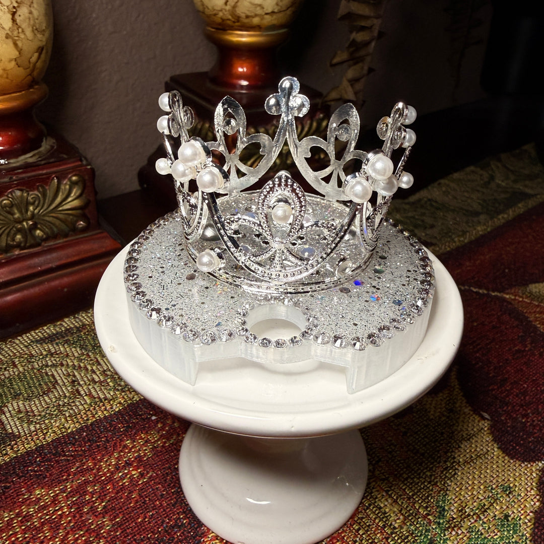 Diamonds and Pearls Collection 2 - Fancy Rhinestone Royal Princess Collection for Stanley tumblers, crown topper, halo, boot or straw topper, unique gift