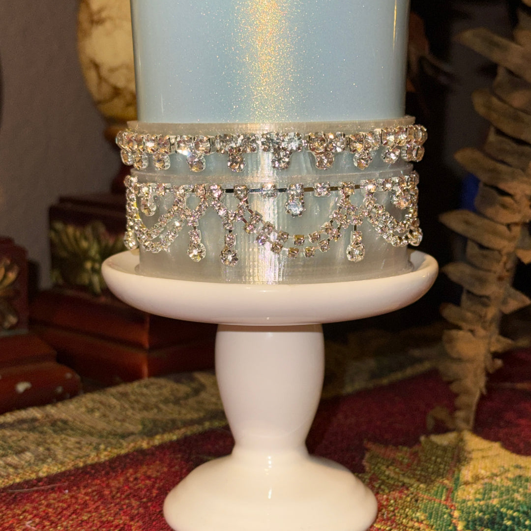 Custom Silver Rhinestone Princess Accessories - Laureen