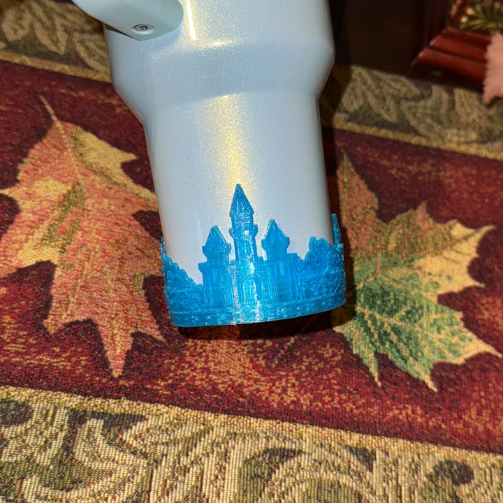 Fancy Castle for Princess Queen Tumbler Boot, fits Stanley Tumblers, Unique Gift